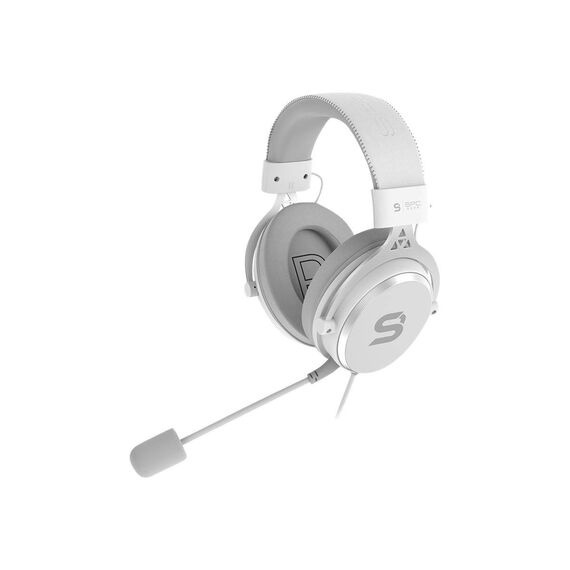 SPC Gear VIRO Onyx White Headset full size wired 3.5 mm SPG107