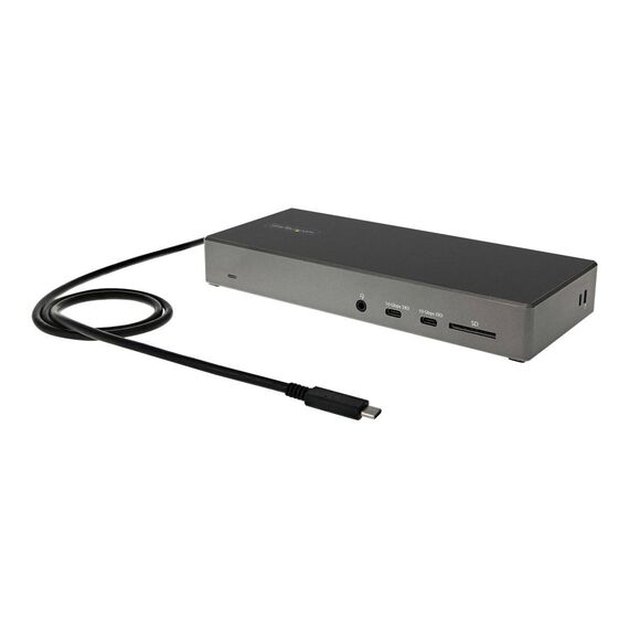 StarTech.com USB C Dock Triple 4K Monitor DK31C2DHSPDUE