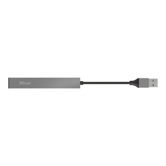 Trust Halyx Aluminium 4Port Mini USB Hub Hub 4 x USB 2.0 23786