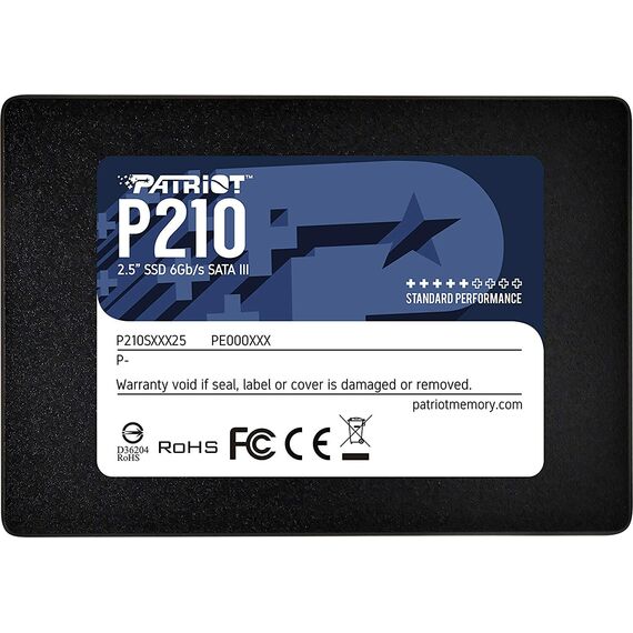 Patriot P210 / Solid state drive / 128 GB / internal / 2.5" / SATA 6Gb/s