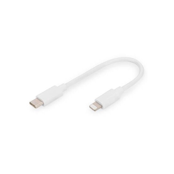 DIGITUS Lightning cable 24 pin USBC DB-600109-001-W