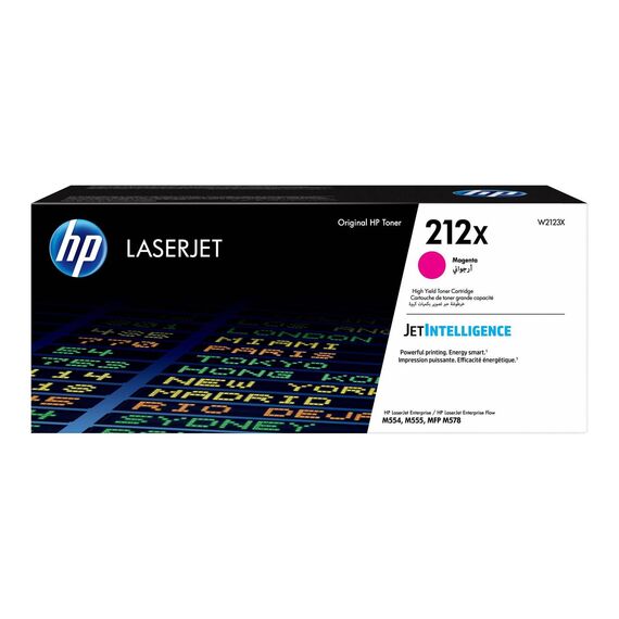 HP 212X High Yield magenta original LaserJet toner W2123X