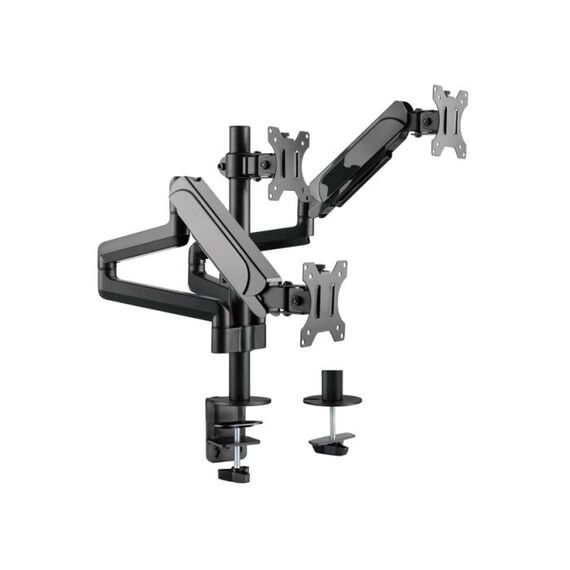 650134 17"-27"  Triple Monitor Desk Mount Bracket
