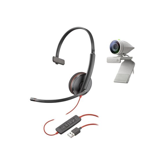 Poly Studio P5 Webcam colour 720p, 1080p audio 220087120-025