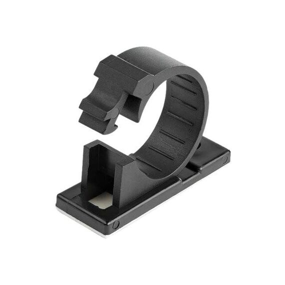 StarTech.com 100 Adhesive Cable Management Clips Black, CBMCC3