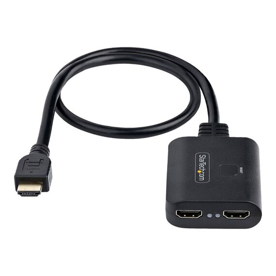 StarTech.com 2Port HDMI Splitter, 4K 60Hz HDMI-SPLITTER-4K60UP