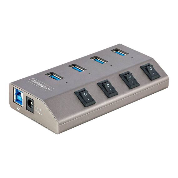 StarTech.com 4Port Self-Powered USB-C Hub 5G4AIBS-USB-HUB-EU