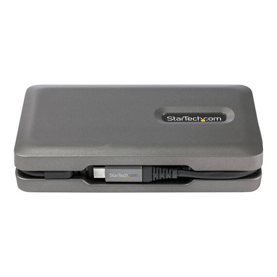 StarTech.com USB C Multiport Adapter, USB C to 4K DKT31CSDHPD3
