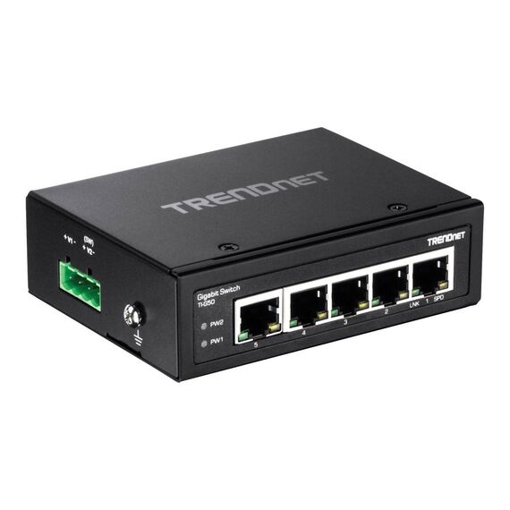 TRENDnet TIG50 Switch unmanaged 5 x 100100010000 DIN TI-G50