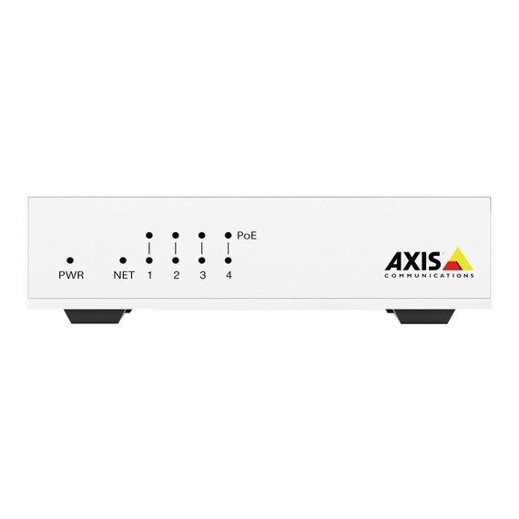 Axis D8004 Switch unmanaged 4 x 10100 (PoE+) + 1 x 02101002