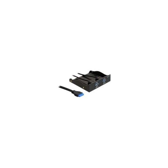 DeLOCK USB 3.0 Front Panel 2Port Storage bay ports panel 61896