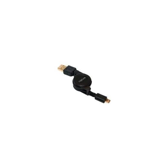 LogiLink USB cable USB (M) to MicroUSB Type B (M) 75 cm CU0090
