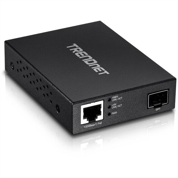 TRENDnet TFCPGSFP Media converter GigE 1000Base-LX, TFC-PGSFP