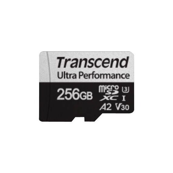 Transcend 340S Flash memory card 256 GB A2 Video TS256GUSD340S