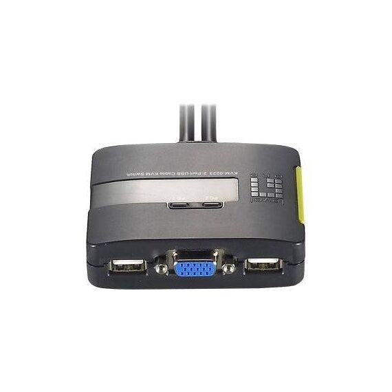 LevelOne KVM0223 KVM audio switch 2 x KVM audio KVM-0223