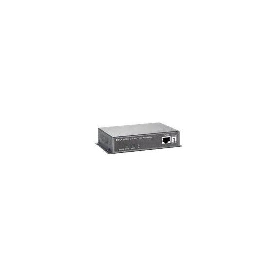 LevelOne POR0102 2-Port PoE Repeater Repeater GigE POR-0102