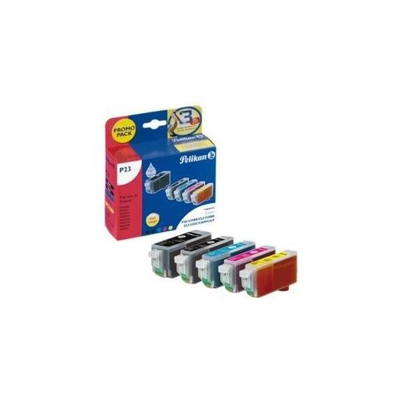 Pelikan Promo Pack P23 4pack black, yellow, cyan, 4107527