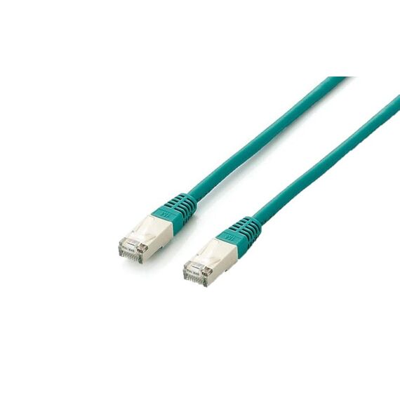 equip / Patch cable / Cat.6A Platinum S/FTP Patch Cable, 0.5m , Green