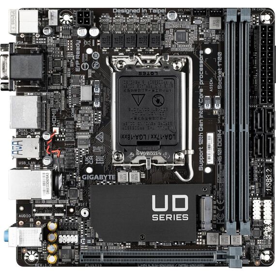 Gigabyte H610I DDR4 Motherboard / micro ATX / LGA1700 socket