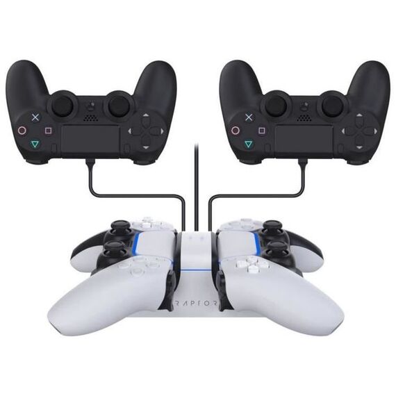 Raptor Gaming Ladestation for Controller Playstation 4 & 5