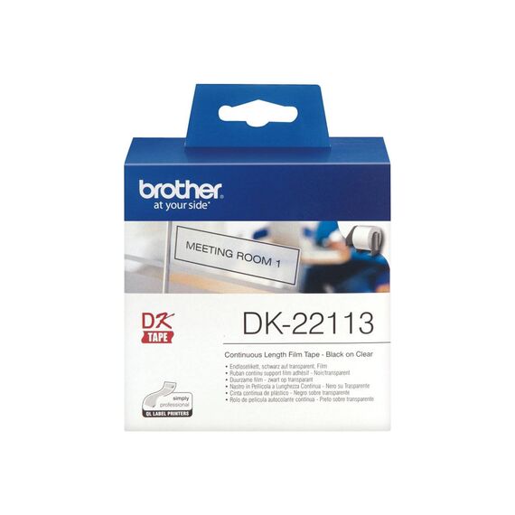 Brother DK22113 Clear Roll (6.2 cm x 15.2 m) film for DK22113