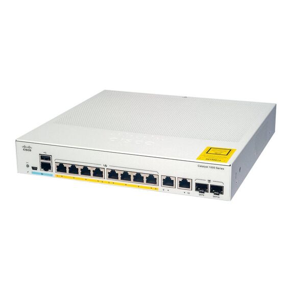 Cisco Catalyst 10008P-2G-L Switch Managed 4 x C1000-8P-2G-L