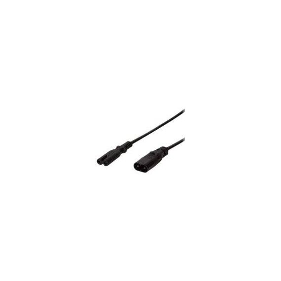 LogiLink Power extension cable IEC 60320 C8 to IEC 60320 CP129