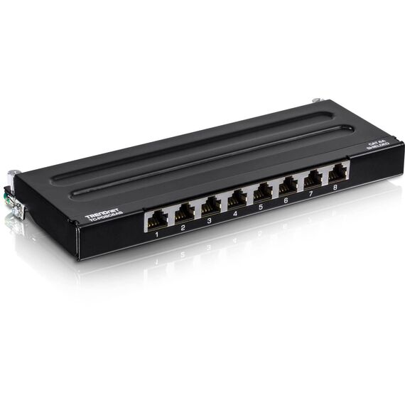 TRENDnet TCP08C6AS Patch panel wall mountable TC-P08C6AS