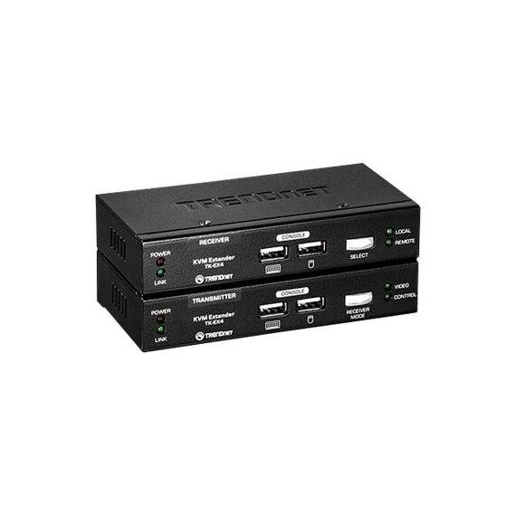 TRENDnet TKEX4 KVM Extension Kit KVM extender USB up to TK-EX4