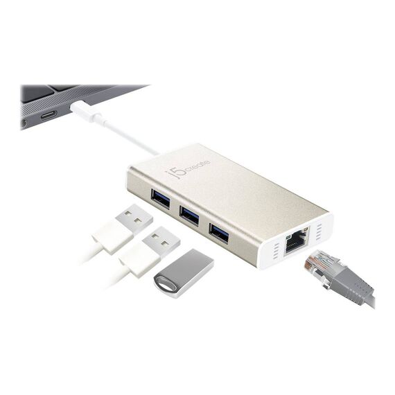 j5create JCH471 Network adapter USBC Gigabit Ethernet JCH471-N