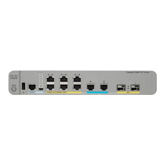 Cisco Catalyst 3560CX8XPD-S Switch Managed 8 WS-C3560CX-8XPD-S