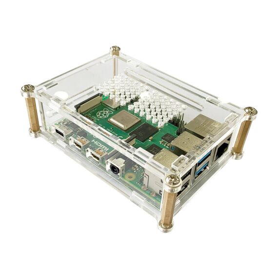 JOYiT Case brass, acryl RB-CASEP4+01