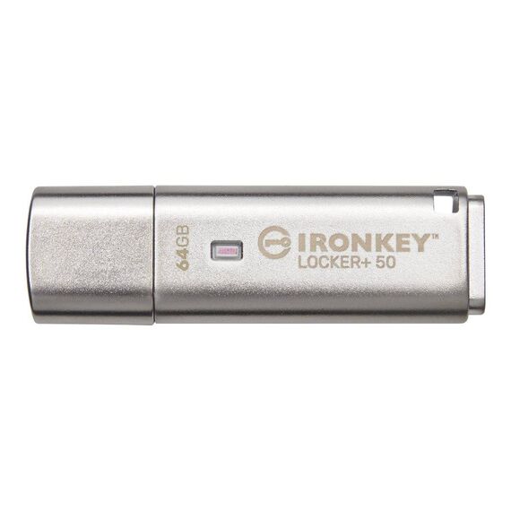 Kingston IronKey Locker+ 50 USB flash drive IKLP50 64GB