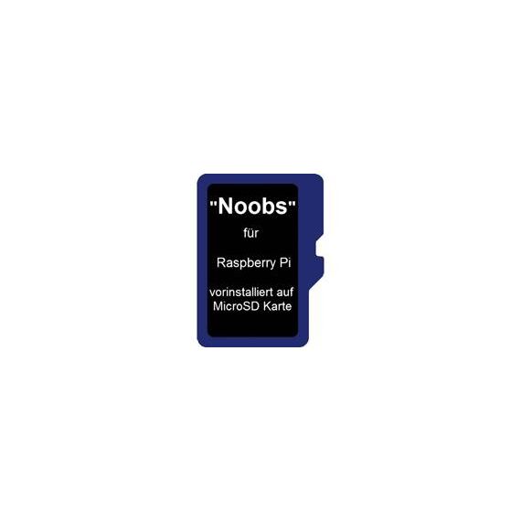 Raspberry Pi 3u4 Micro SD Karte 32GB inkl. RBNOOBS-PI-32GB