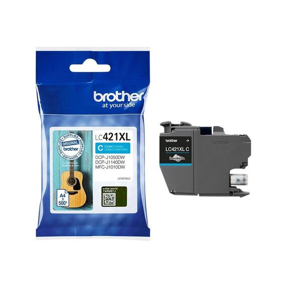 Brother LC421XLC High Yield cyan original ink LC421XLC