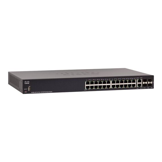 Cisco 250 Series SF25024P Switch smart 24 x SF250-24P-K9-EU