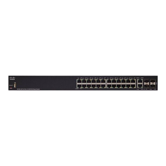 Cisco 250 Series SF25024P Switch smart 24 x SF250-24P-K9-EU