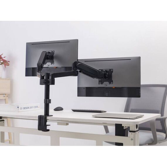 Equip 17"-32" Dual Monitor Desk Mount Bracket 650133