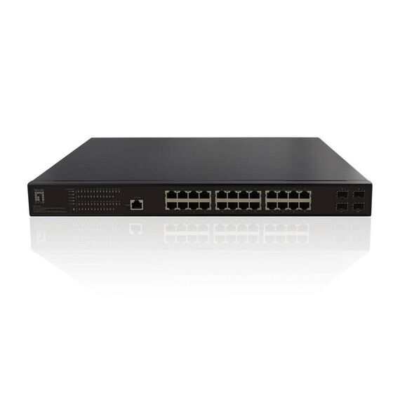 LevelOne 28-Port L2 Managed Gigabit PoE Switch GEP-2861