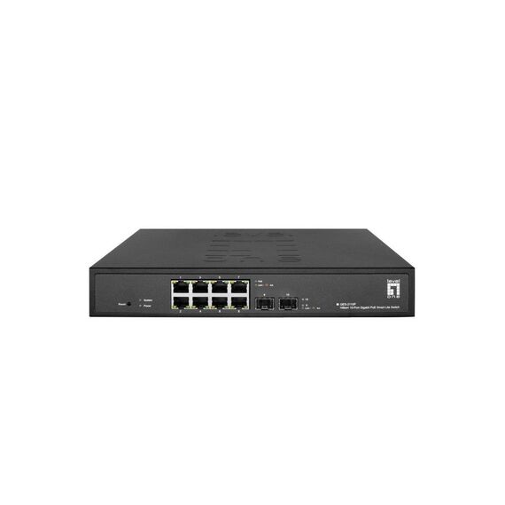 LevelOne Hilbert 10Port Gigabit PoE Smart Lite GES-2110P