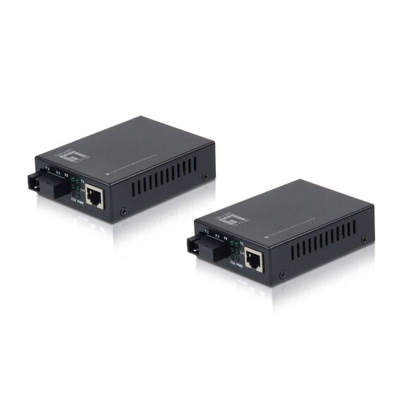 LevelOne RJ45 to SC BIDI Fast Ethernet Media Converter FVT-2202