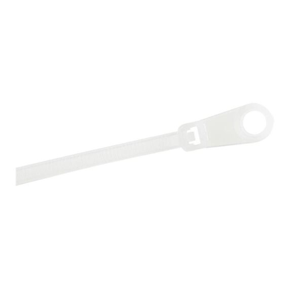 StarTech.com 10cm(4") Cable Ties with Mounting Hole CBMZTS10N4