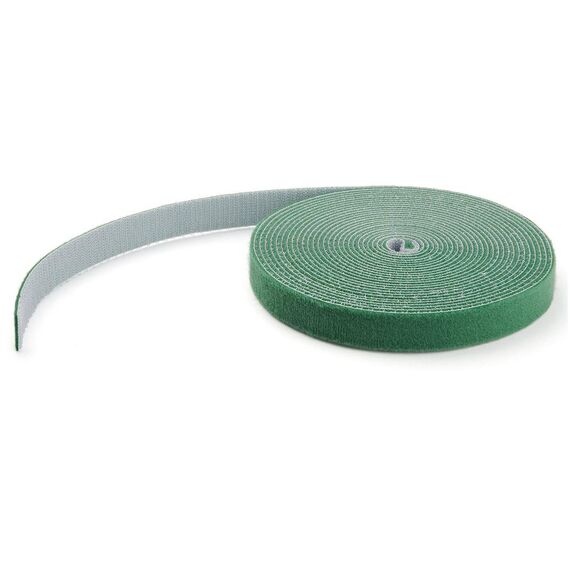 StarTech.com 7.62m Hook and Loop Roll, Cutto-Size HKLP25GN