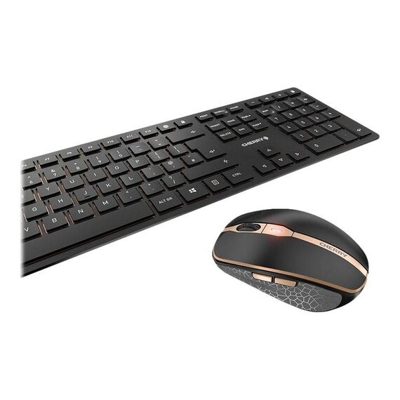 CHERRY DW 9100 SLIM Keyboard and mouse wireless JD9100EU-2