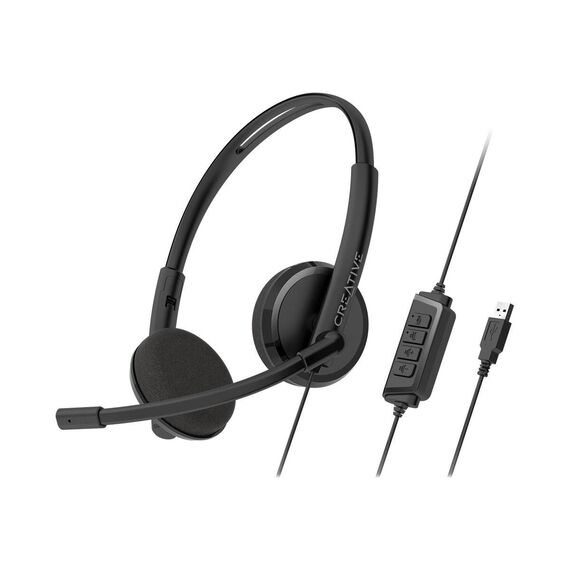 Creative HS220 Headset on-ear wired USB-A 51EF1070AA001
