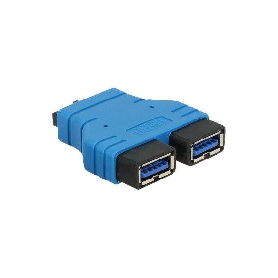 DeLOCK USB internal adapter USB Type A (F) to 20 pin USB 65670