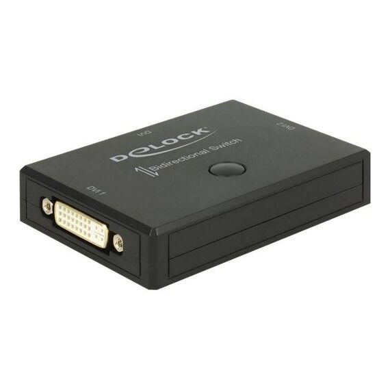 DeLock DVI 2 1 Switch bidirectional 4K 30 Hz Video switch 18751