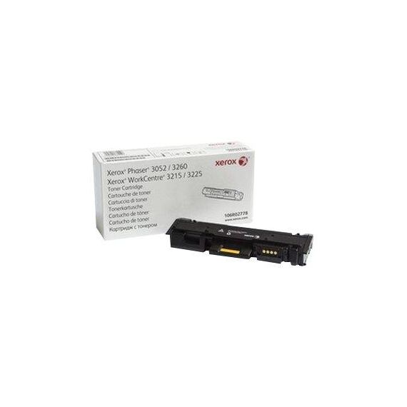 Xerox Black original toner cartridge for Phaser 3052, 106R02778