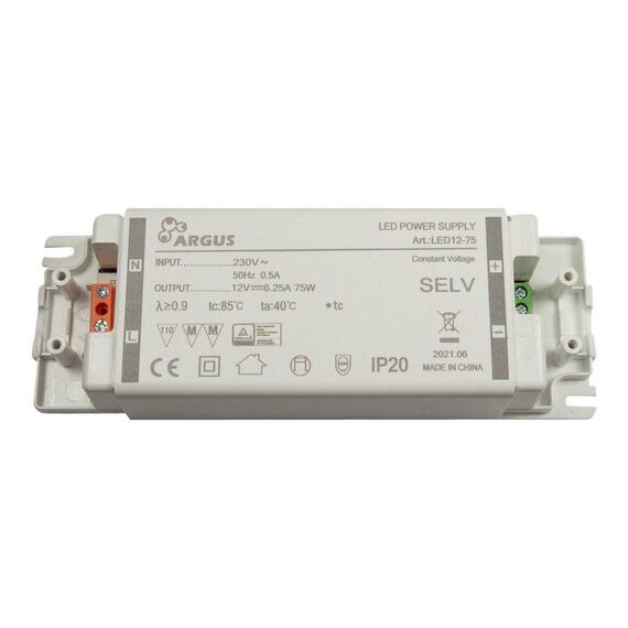 Argus LED1275 LED driver 75 Watt 6250 88882204