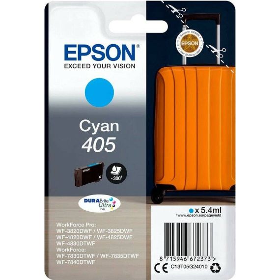 Epson 405 5.4 ml cyan original blister ink C13T05G24010